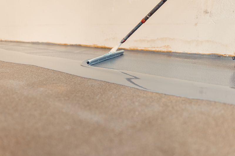 Garage Floor Epoxy Installation detail